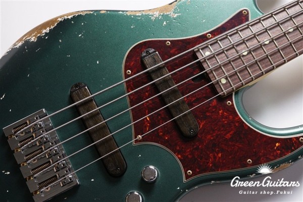 XJ-1T 24F 5st -  Dark Sherwood Green / Heavy Aged / Alder / R