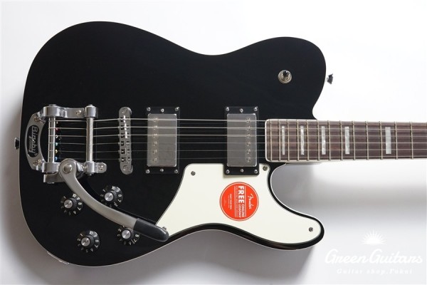 Paranormal Troublemaker Telecaster Deluxe Bigsby - Black