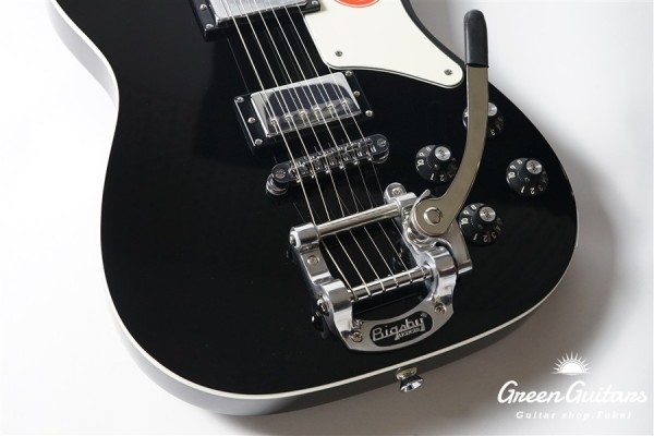 Paranormal Troublemaker Telecaster Deluxe Bigsby - Black