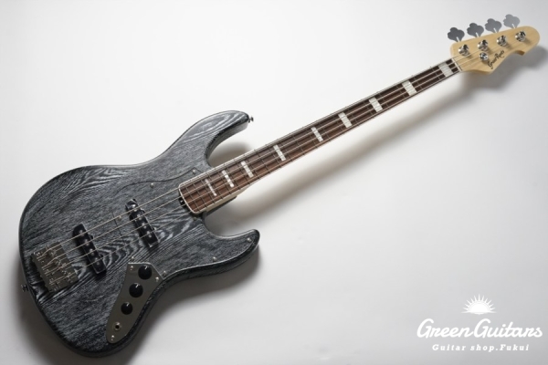 G-AMAZE-DX LS - Black Satin in White