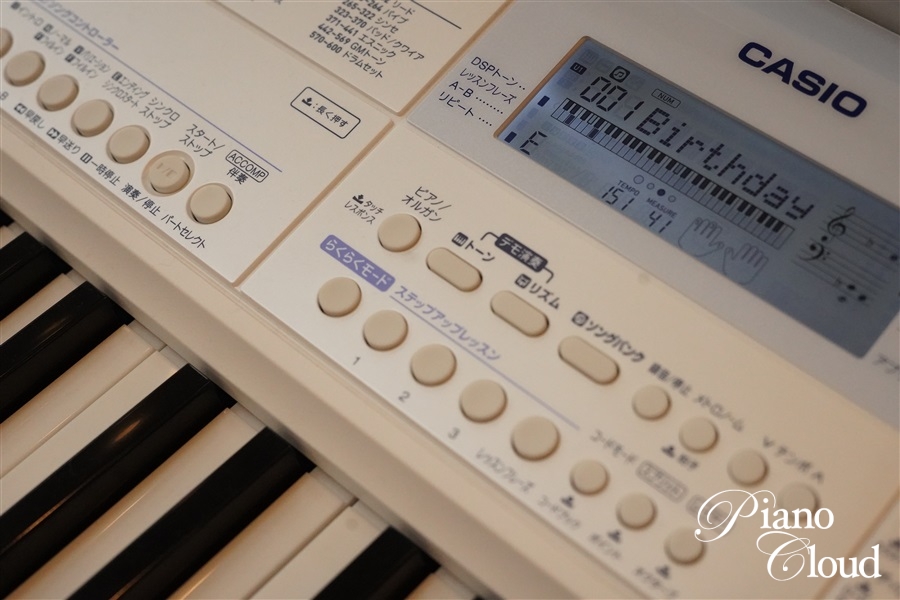 CASIO 光ナビゲーションキーボード LK-515 | Piano Cloud Online