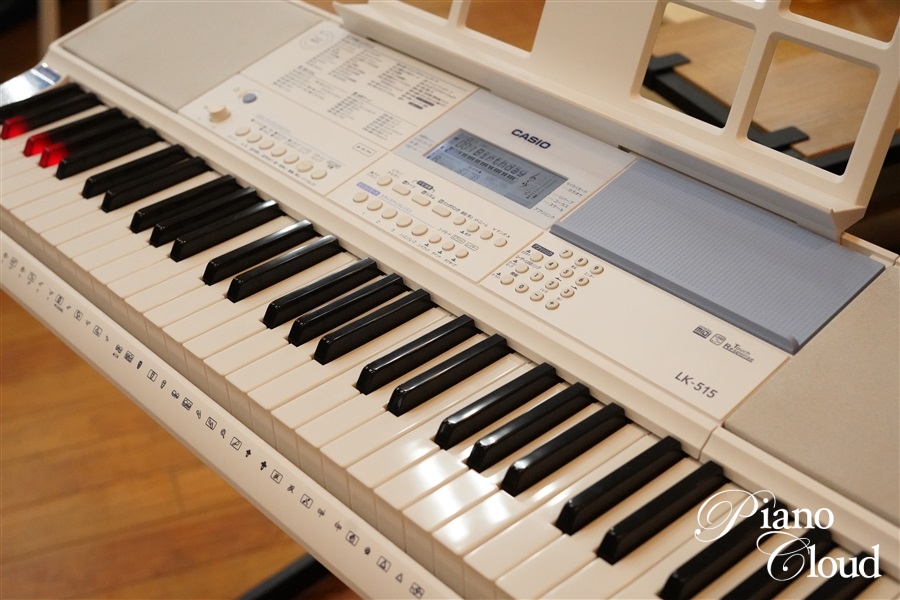 CASIO 光ナビゲーションキーボード LK-515 | Piano Cloud Online Store