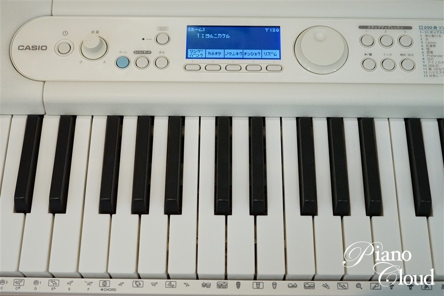 人気を誇る カシオCASIO 光ナビゲーションキーボード Casiotone LK-520