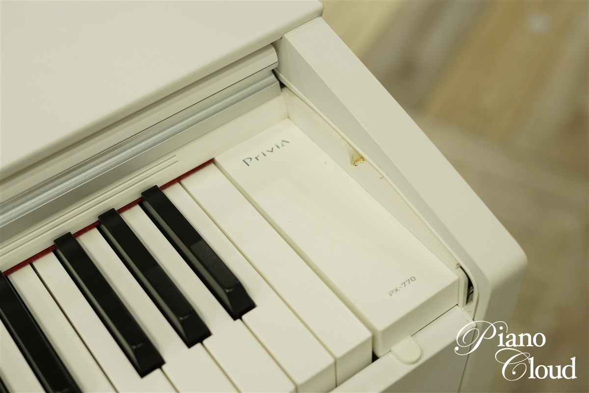 CASIO 電子ピアノ PX-770 WE | Piano Cloud Online Store