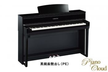 電子ピアノ Clavinova CLP-775PE（黒鏡面艶出し）