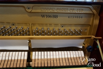 中古アップライトピアノ W106BB