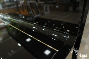 中古アップライトピアノ　U10BL　ヤマハ純正後付けサイレントユニット