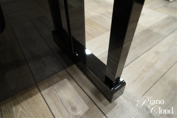 中古アップライトピアノ　U10BL　ヤマハ純正後付けサイレントユニット
