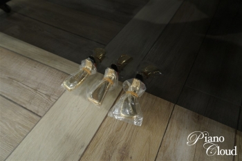 中古アップライトピアノ　U10BL　ヤマハ純正後付けサイレントユニット