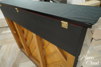 中古アップライトピアノ　U10BL　ヤマハ純正後付けサイレントユニット