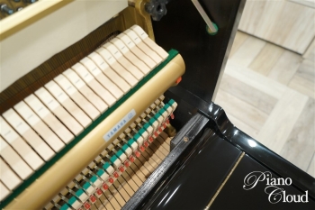 中古アップライトピアノ　U10BL　ヤマハ純正後付けサイレントユニット