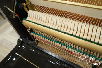 中古アップライトピアノ　U10BL　ヤマハ純正後付けサイレントユニット