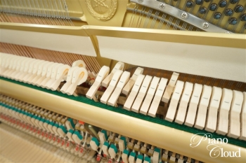 中古アップライトピアノ　U10BL　ヤマハ純正後付けサイレントユニット