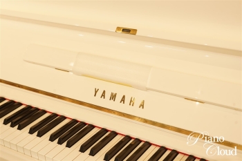 中古アップライトピアノ U3H　ホワイト