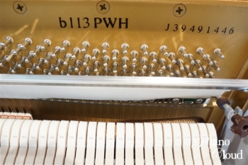 中古アップライトピアノb113PWH