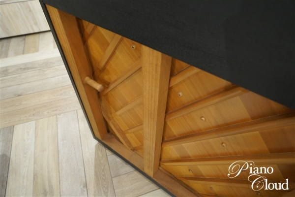 中古アップライトピアノ　U10BL　ヤマハ純正後付けサイレントユニット