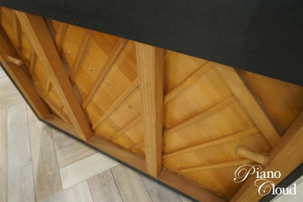 中古アップライトピアノ　U10BL　ヤマハ純正後付けサイレントユニット