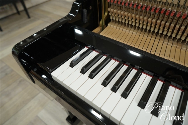 中古アップライトピアノ　U10BL　ヤマハ純正後付けサイレントユニット