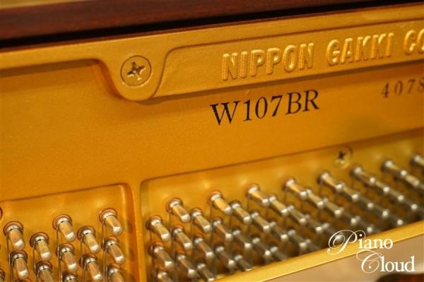 中古アップライトピアノ W107BR