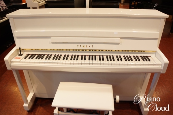 中古アップライトピアノb113PWH