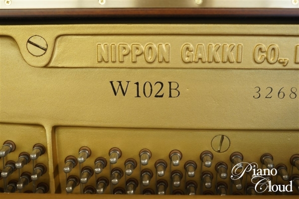 中古アップライトピアノ W102B