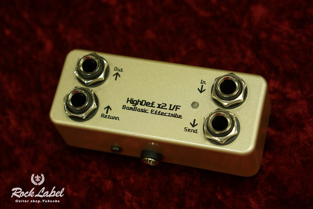 ギター BamBasic HighDef Buffer Dual & Iso Out ギター BamBasic HighDef Buffer Dual & Iso Out BAMBASIC