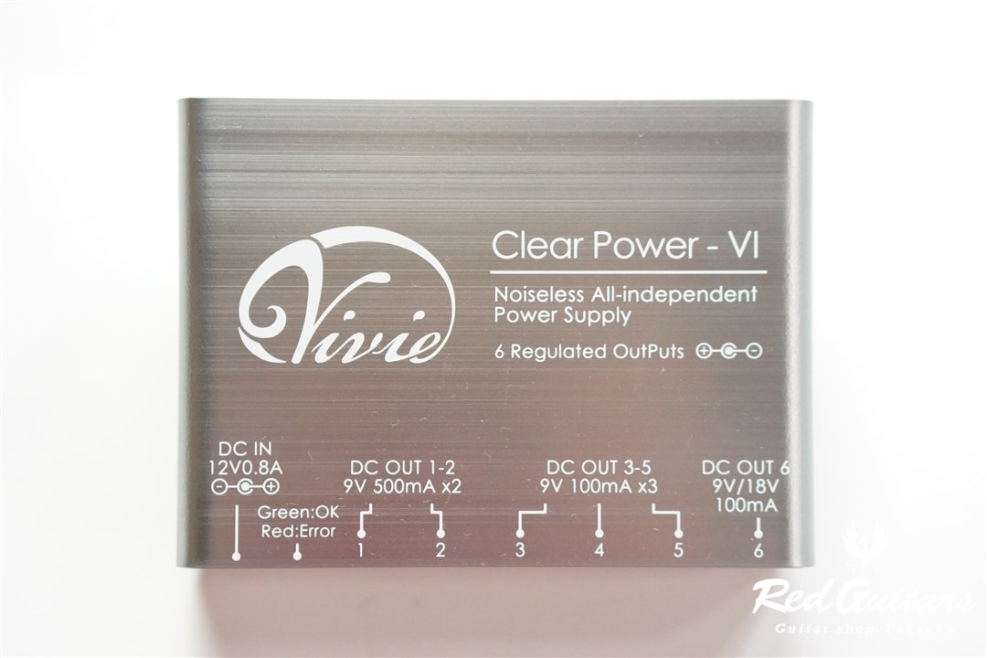 格安★Vivie ヴィヴィ Clear Power - VI パワーサプライ ★新品送料込 エフェクター