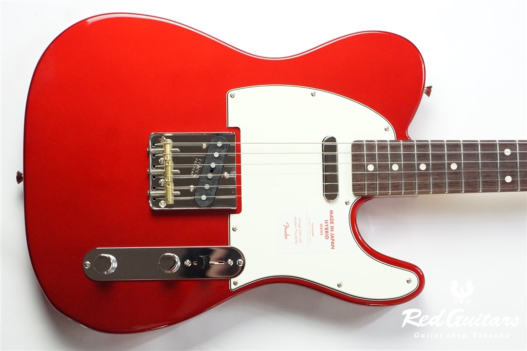 Fender HYBRID 60S TELECASTER - Candy Apple Red | Red Guitars  
