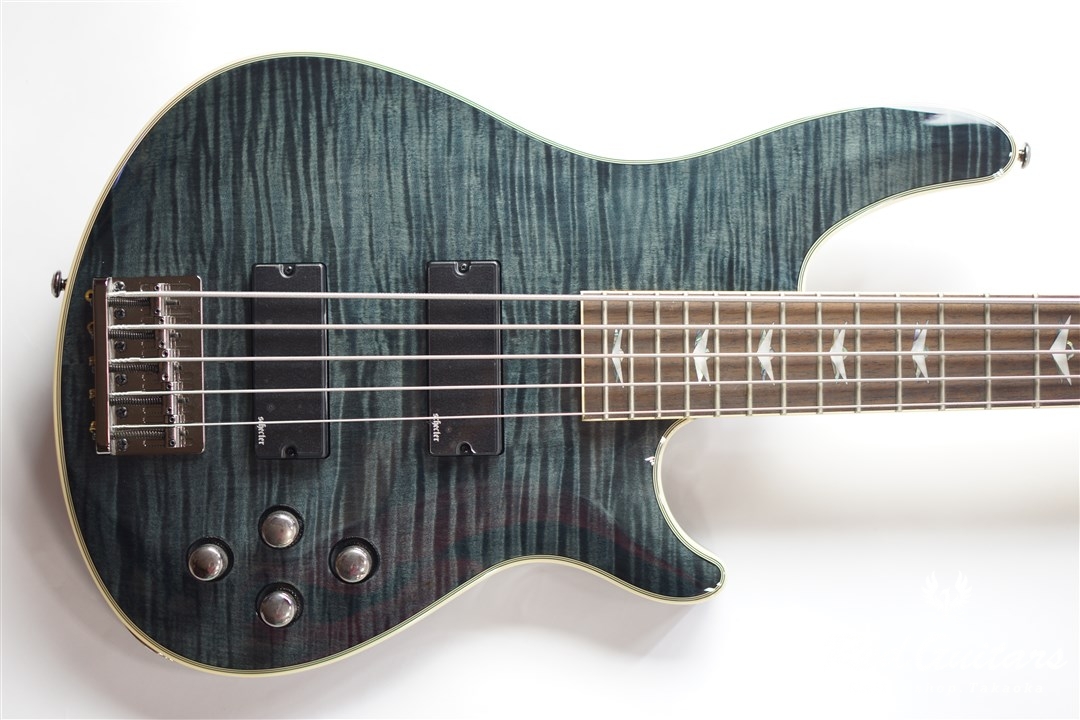 SCHECTER AD-OM5-EXT Omen Extreme5 - See-Thru Black(STBK) | Red 