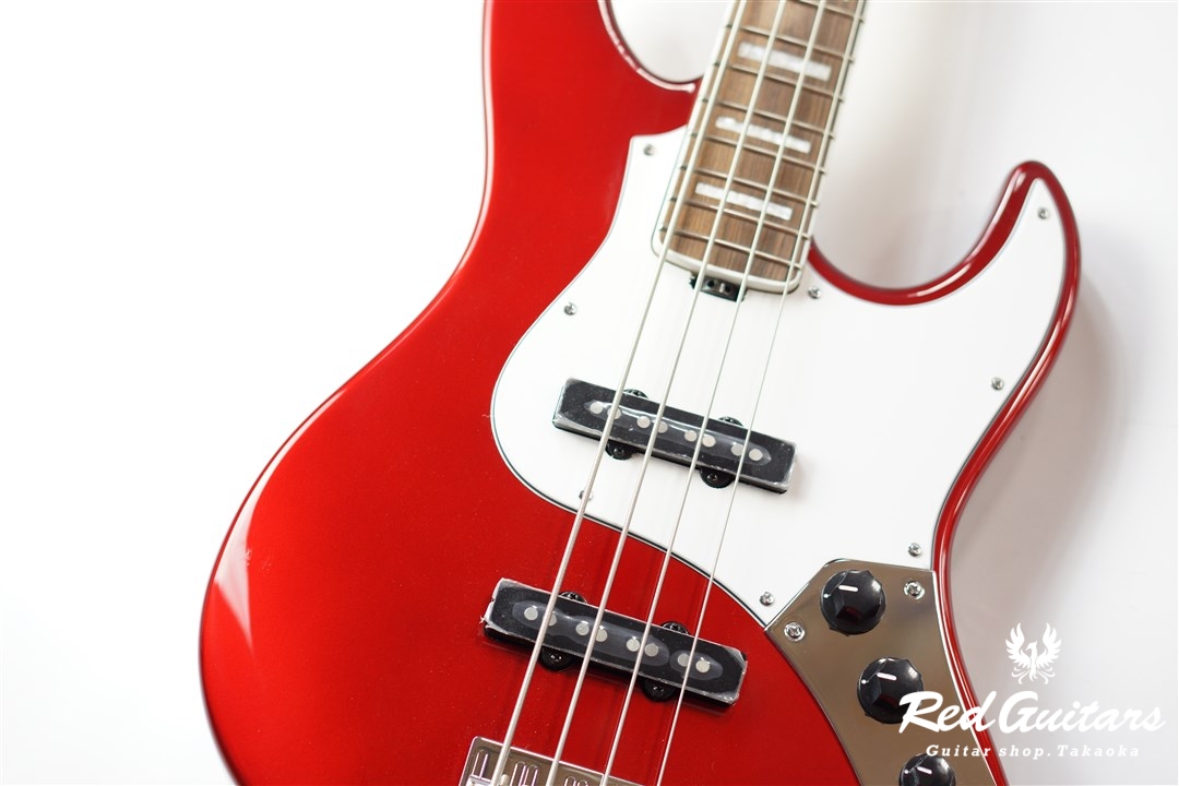 GrassRoots G-AM-55MS/R - Candy Apple Red | Red Guitars Online Store