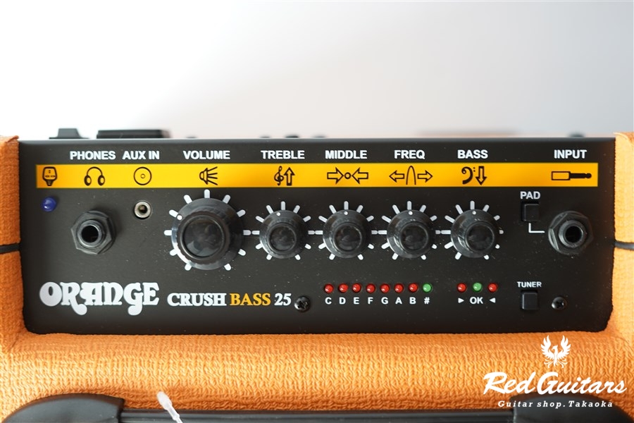ORANGE CRUSH BASS 25B HINATCH | Red Guitars Online Store