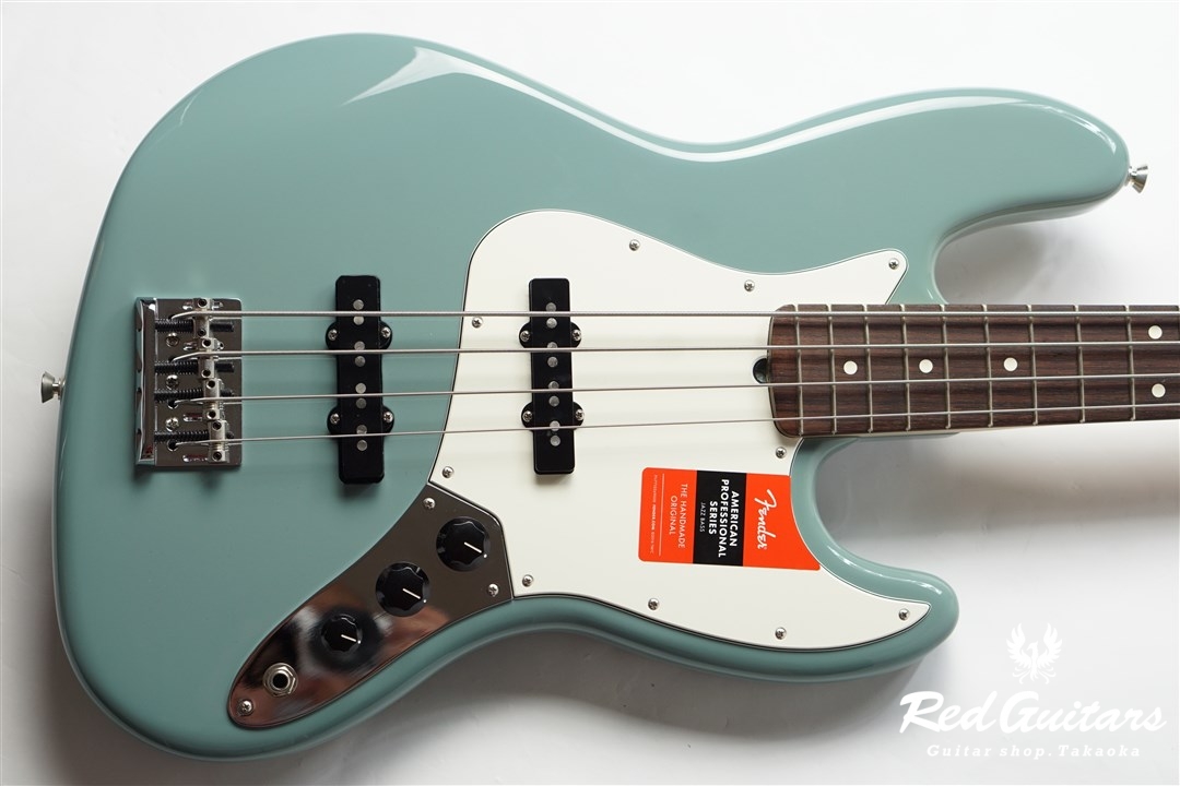 Fender American Professional Jazz Bass - Sonic Gray | Red Guitars 