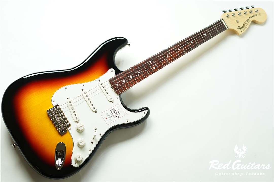 Fender MIJ Traditional Late 60s Stratocaster - 3 Color Sunburst  