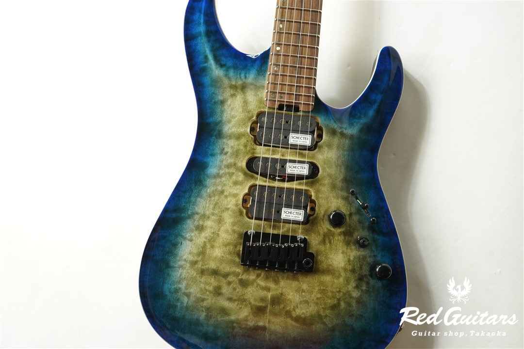 SCHECTER CT-3-24-QM-VTR/CBB/PF | Red Guitars Online Store 