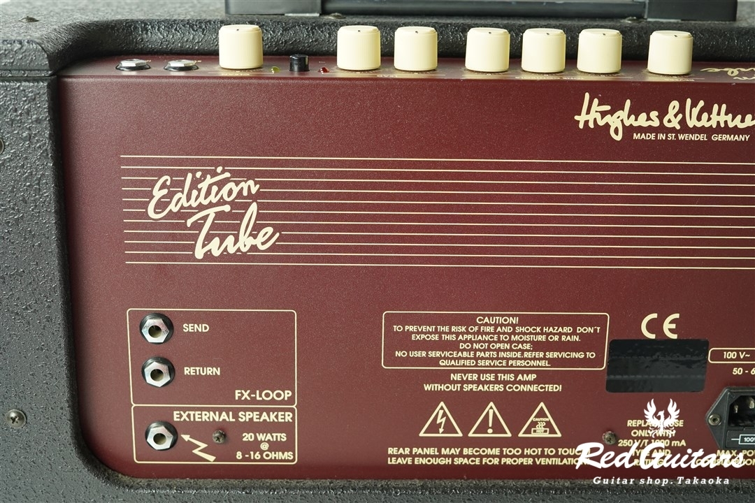 Hughes & Kettner 20th anniversary 真空管（u54142 中古 