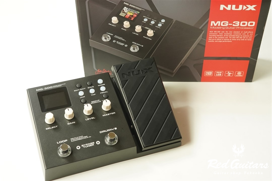 nux MG-300 - Modeling Guitar Processor | Red Guitars Online Store