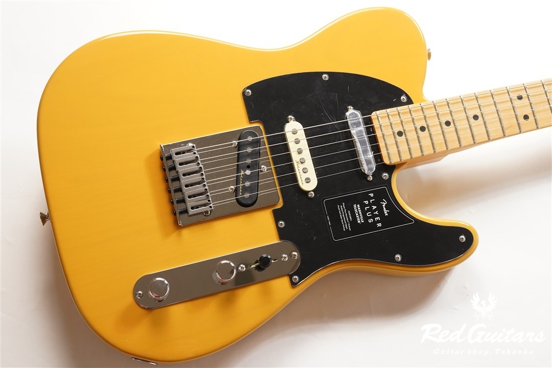 Fender Telecaster MN イエロー btb（Fender Player Plus Nashville  