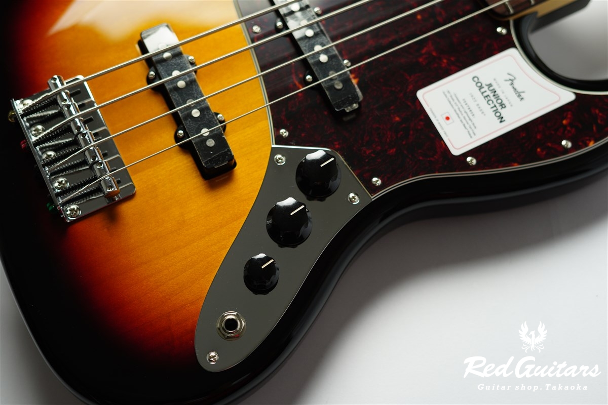 Made in Japan Junior Collection Jazz Bass - 3-Color Sunburst