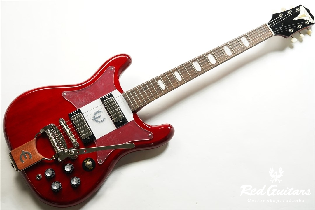 エピフォン Epiphone Crestwood Custom Cherry エレキギター（【機材 