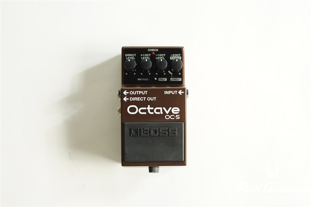 Pedale Effetti Octave BOSS OC-5 - Per Chitarra E Basso, Con Modalità Vintage E Poly, Garanzia 5 Anni