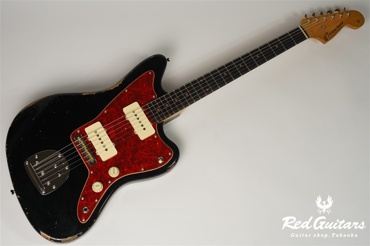 g7 Special g7-JM/R Heavy Relic - Black Beauty | Red Guitars Online 