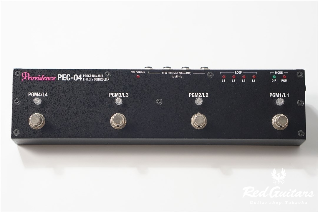 国産Provideoce PEC-04 PROGRAMMABLE EFEECTS CONTROLLER スイッチングコントローラー　元箱付　　送料無料 その他