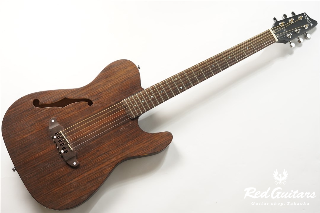 SCHECTER ORIENTAL LINE OL-FL - RNT（Rosewood Natural） | Red 