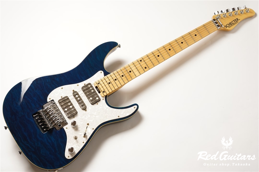 SCHECTER SD-2-24-AL - See thru Blue | Red Guitars Online Store