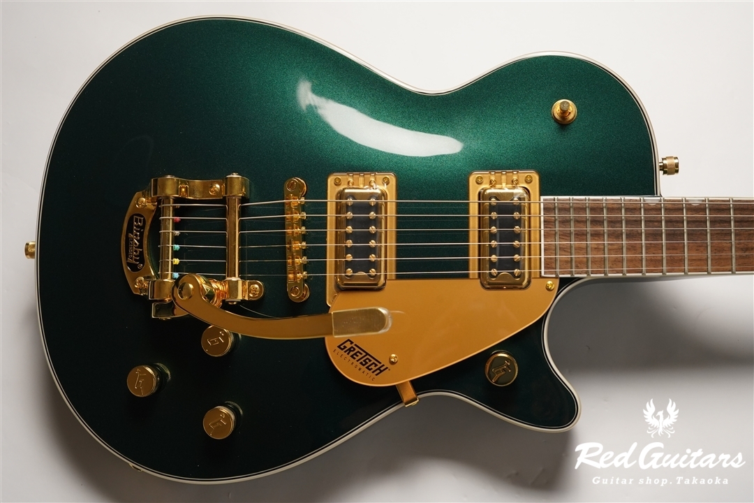 G5230TG ELECTROMATIC JET FT SINGLE-CUT WITH BIGSBY - Cadillac Green