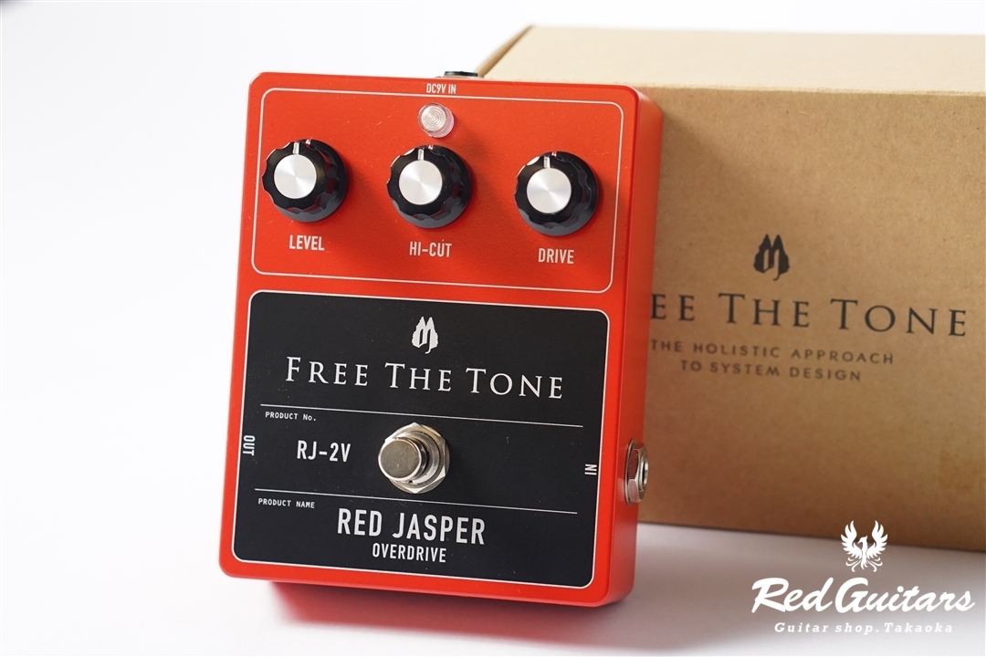 Free The Tone RED JASPER RJ-2V -Overdrive- | Red Guitars Online Store