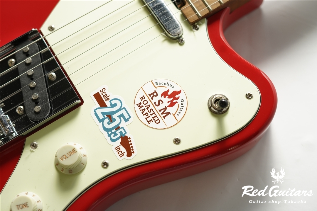 Bacchus WINDY-BREAKER/RSM - Fiesta Red | Red Guitars Online Store