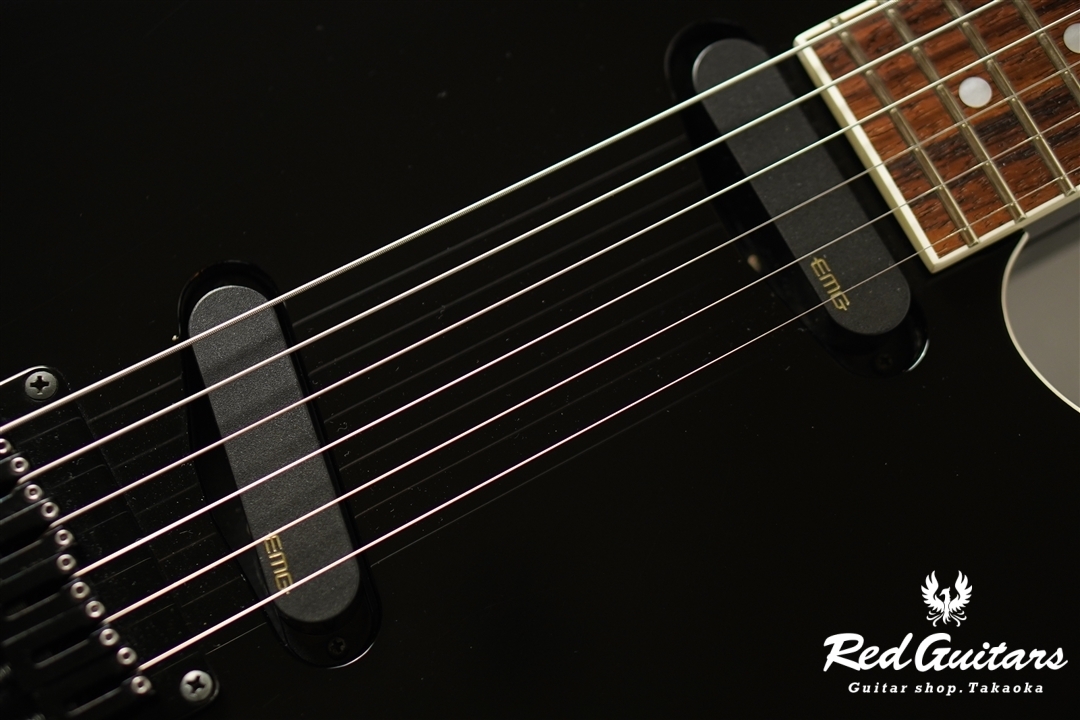 FERNANDES TEJ-DELUXE 2S - Black | Red Guitars Online Store