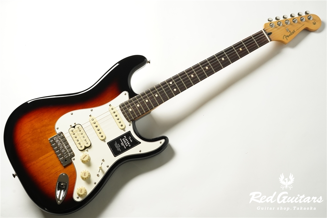 Fender Player II Stratocaster HSS - 3-Color Sunburst | Red Guitars 