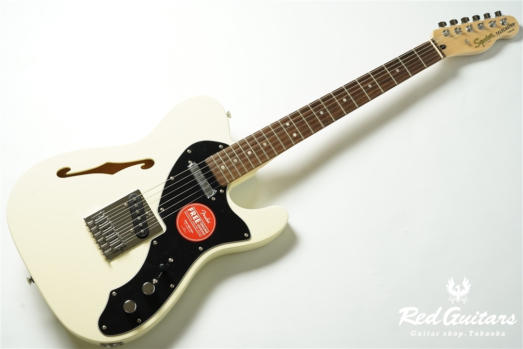 Squier by Fender Affinity Series Telecaster Thinline - OWH | Red ...